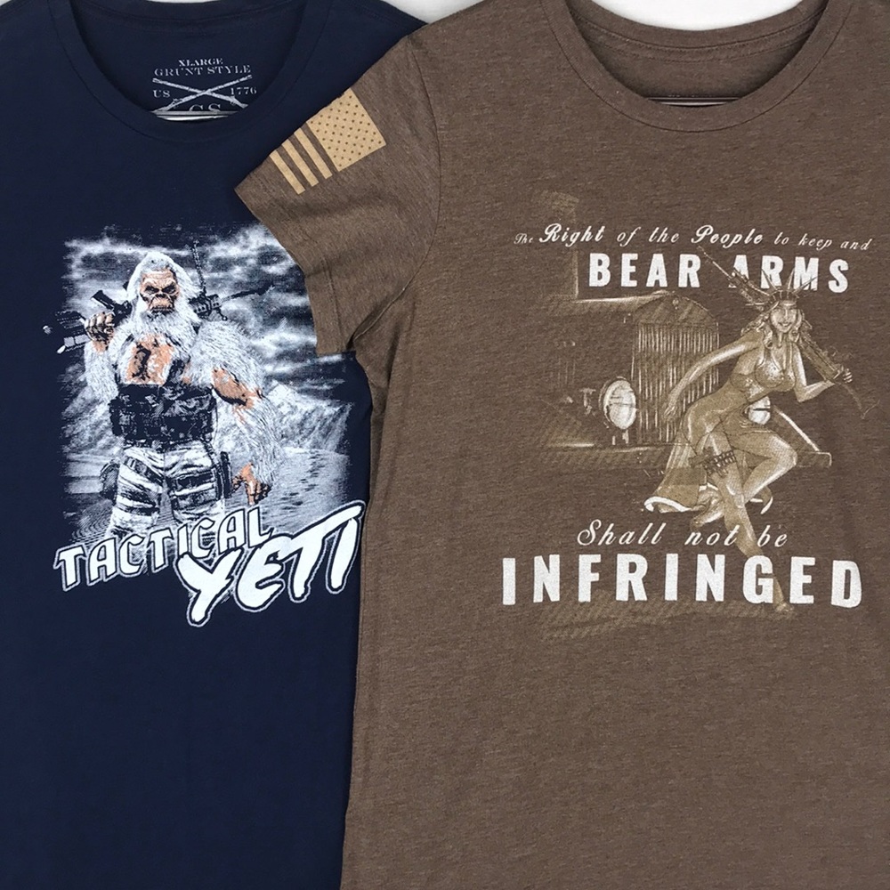 Bundle of Grunt Style shirts size XL EUC